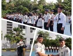 Apel Pagi Lapas Batam Dirangkaikan Penyematan Tanda Kenaikan Pangkat, Perkuat Integritas dan Profesionalisme