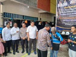 Polsek Sekupang Amankan Peresmian Welding School PT Inditech Global Asia yang Dibuka Gubernur Kepri
