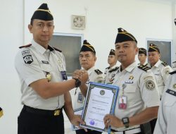 Lapas Batam ikuti apel bersama Kemenko Kumham Imipas, dirangkaikan penyerahan penghargaan Pegawai Teladan