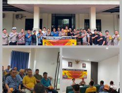 Perkuat Sinergi, Polsek Batu Ampar Gelar Sosialisasi Cegah Pencurian dan Penadahan Fasilitas Umum